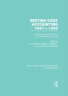 Image for British cost accounting, 1882-1952: contemporary essays from the accounting literature : volume 11