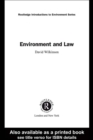 Image for Environment and law