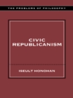 Image for Civic republicanism