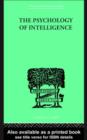 Image for The psychology of intelligence