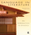 Image for Language in literature: an introduction to stylistics