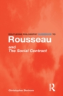 Image for Routledge philosophy guidebook to Rousseau and The social contract