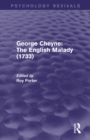 Image for George Cheyne: The English Malady (1733) (Psychology Revivals)
