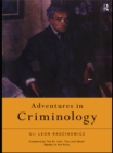Image for Adventures in criminology