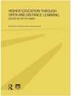 Image for Higher education through open and distance learning