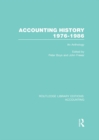 Image for Accounting history 1976-1986: an anthology