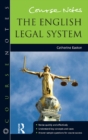 Image for Course Notes: the English Legal System