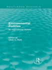 Image for Environmental Policies (Routledge Revivals): An International Review