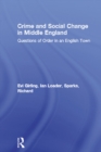 Image for Crime and social change in middle England