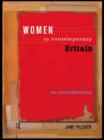 Image for Women in contemporary Britain: an introduction