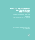 Image for Local authority accounting methods: problems and solutions 1909-1934 : 26