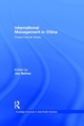 Image for International management in China: cross-cultural issues