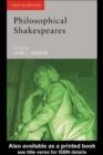 Image for Philosophical Shakespeares