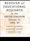 Image for Register of educational research in the United Kingdom