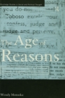 Image for The age of reasons: quixotism, sentimentalism and political economy in eighteenth-century Britain
