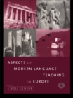 Image for Aspects of modern language teaching in Europe