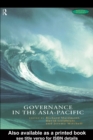 Image for Governance in the Asia-Pacific