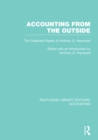 Image for Accounting from the outside: the collected papers of Anthony G. Hopwood