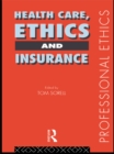Image for Health insurance and ethics