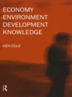 Image for Economy-environment-development-knowledge.