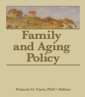 Image for Family and aging policy
