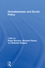 Image for Homelessness and Social Policy