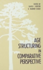 Image for Age structuring in comparative perspective : 0