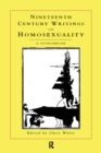 Image for Nineteenth-Century Writings on Homosexuality: A Sourcebook
