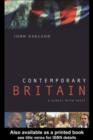Image for Contemporary Britain: a survey with texts