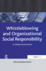 Image for Whistleblowing and organizational social responsibility: a global assessment