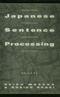 Image for Japanese sentence processing