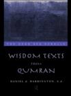Image for Wisdom texts from Qumran