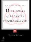 Image for An introductory dictionary of Lacanian psychoanalysis.