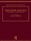 Image for Matthew Arnold: The Critical Heritage Volume 2 The Poetry