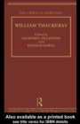 Image for William Thackeray: The Critical Heritage