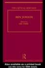 Image for Ben Jonson: The Critical Heritage