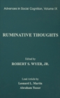 Image for Ruminative Thoughts: Advances in Social Cognition, Volume IX