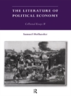 Image for The literature of political economy