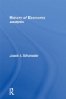 Image for History of Economic Analysis