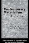 Image for Contemporary materialism: a reader