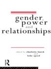 Image for Gender, Power and Relationships