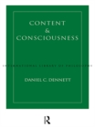 Image for Content and consciousness