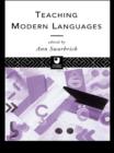 Image for Teaching modern languages