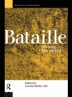 Image for Bataille: Writing the Sacred