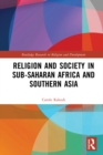 Image for Religion and society in sub-Saharan Africa and Southern Asia
