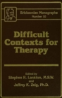 Image for Difficult contexts for therapy : no. 10