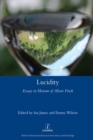 Image for Lucidity: Essays in Honour of Alison Finch