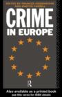 Image for Crime in Europe
