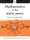 Image for Mathematics in the early years