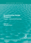 Image for Environmental Design Research. Volume 2 Symposia and Workshops